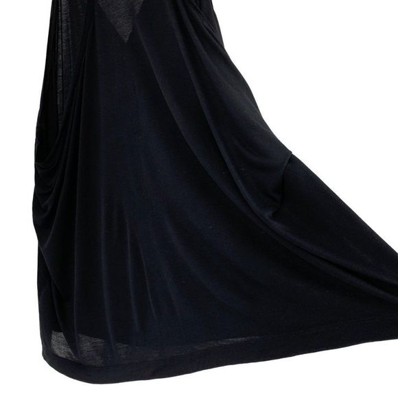 H&M racer back swing tank L/XL Trapeze 1893 Black Ultra Soft Oversized - Picture 9 of 10